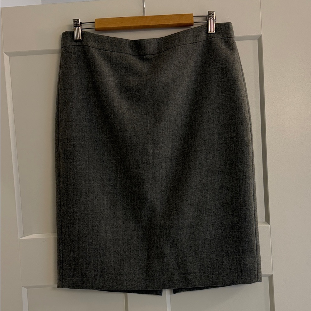J. Crew no 2 Charcoal Pencil Skirt
